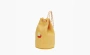 HERMES Canvas Clutch Canvas Bag Yellow 