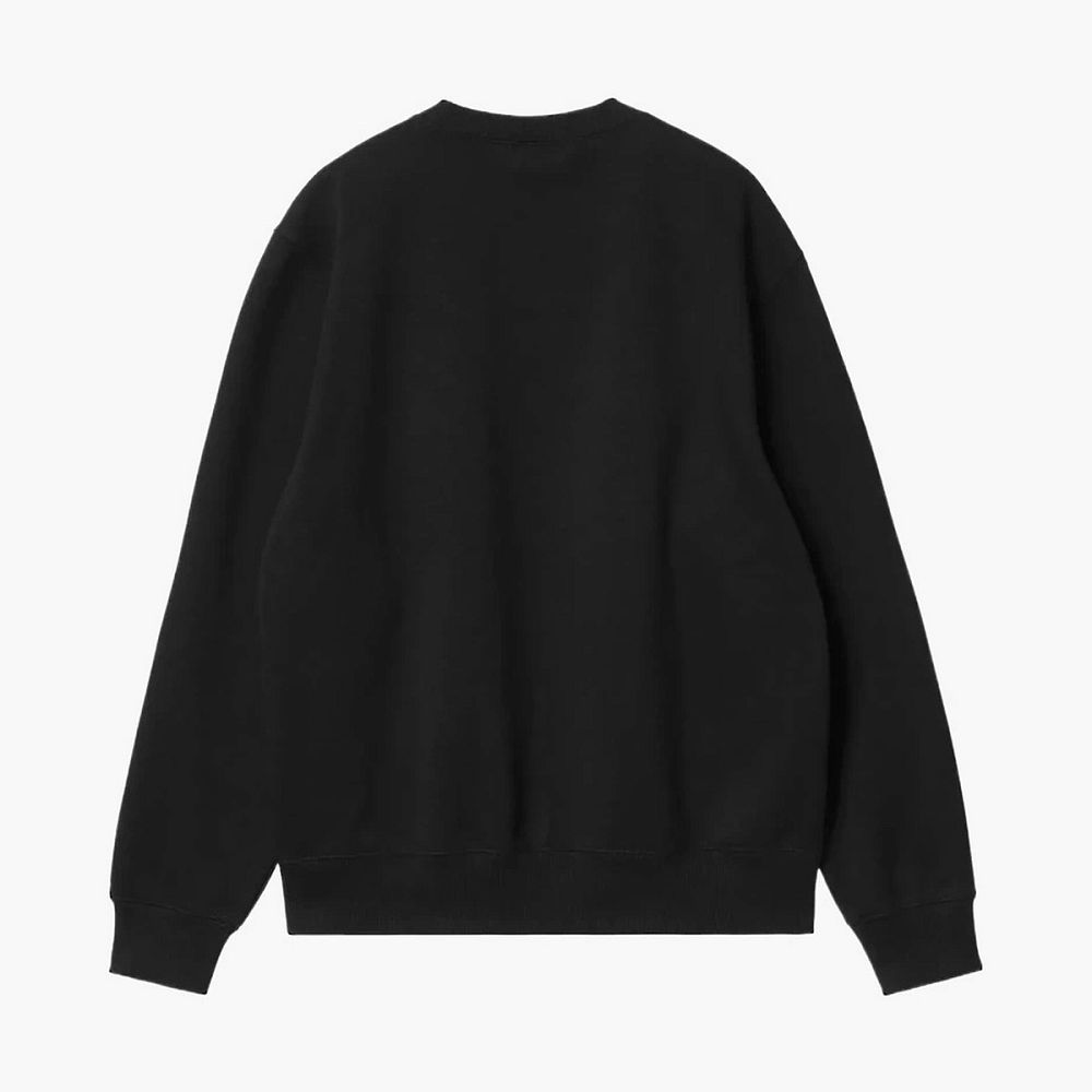 Carhartt WIP Tonal Logo Sweatshirt Black