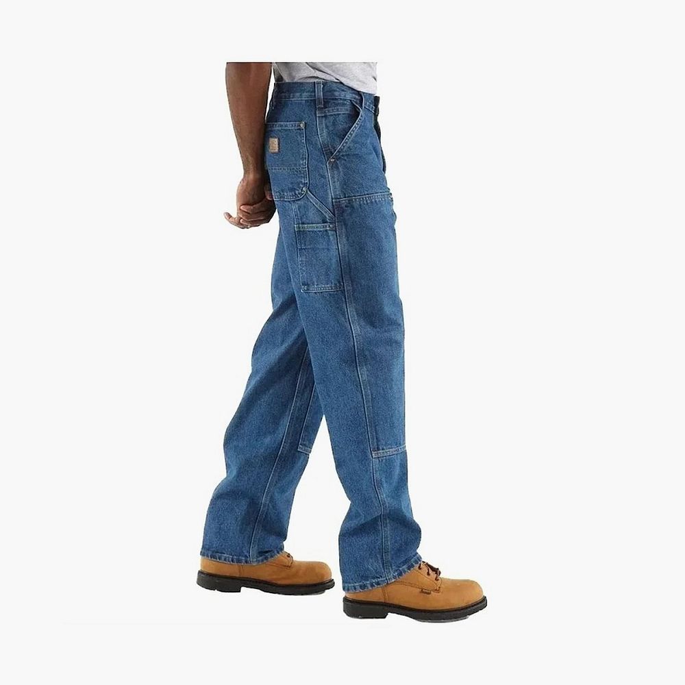 Carhartt Wide Leg Carpenter Jeans Dark Blue