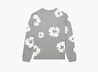Denim Tears Cotton Wreath Long Sleeve T-Shirt Grey