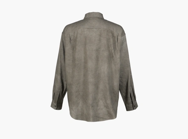 Enfants Riches Déprimés Artist Embroidered Woven Shirt Green 