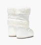 Moon Boot Classic Faux Fur Boots White 