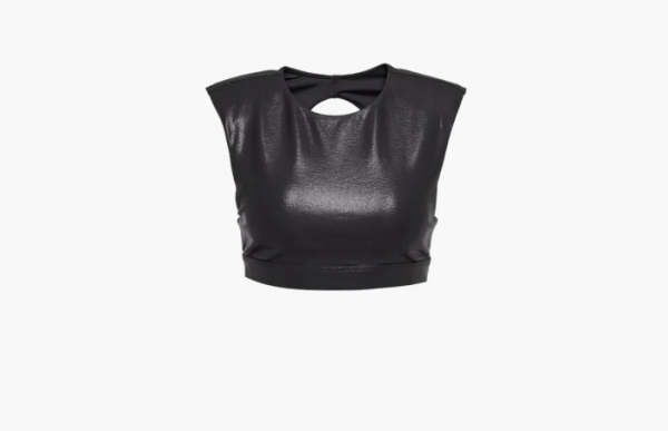 Alo Yoga Super Shine Flash Bra Black 