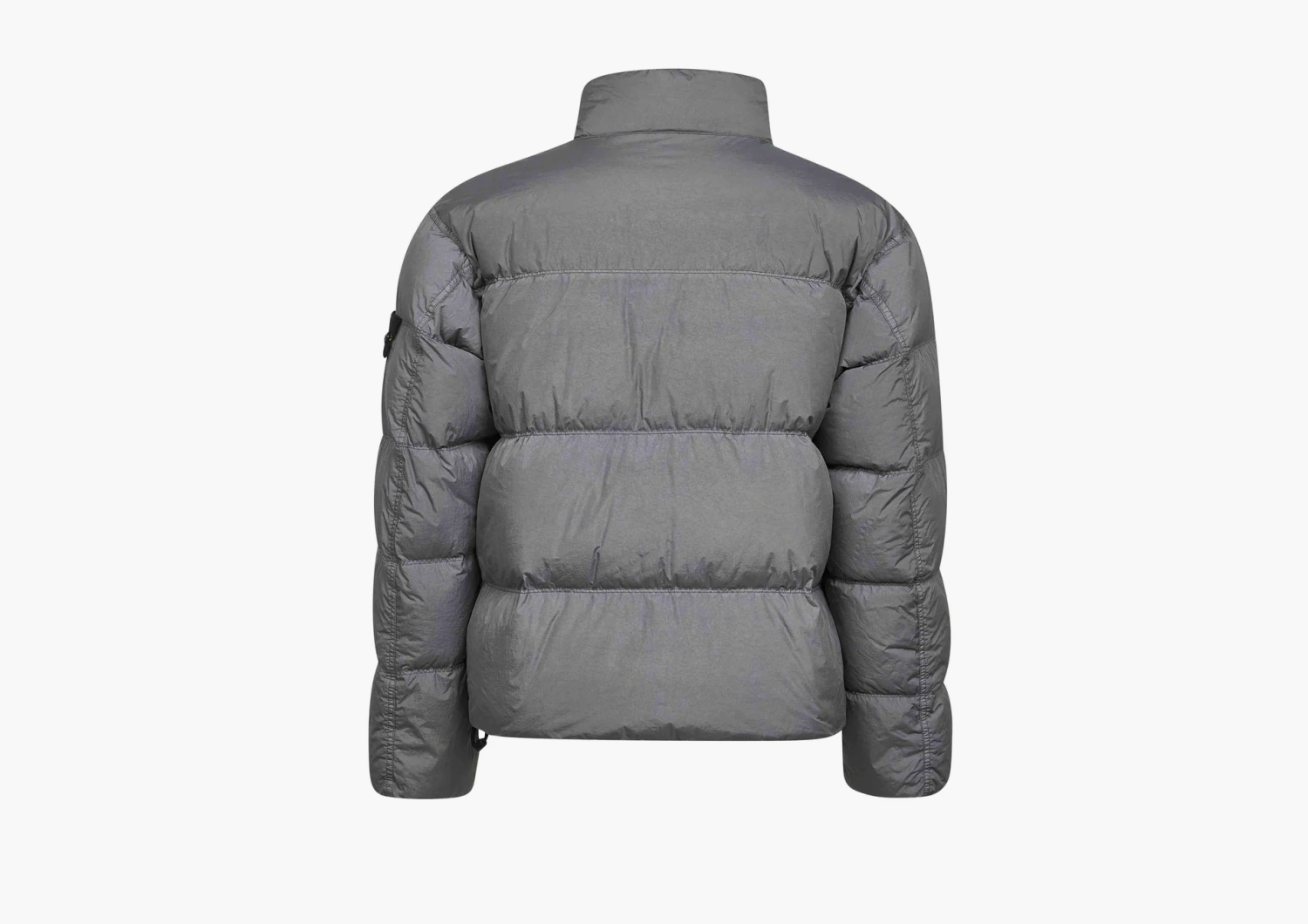 Stone Island Recycled Nylon Reps Down Jacket Grey 