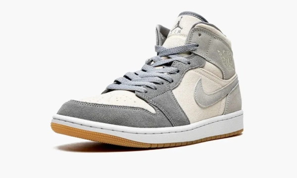 Air Jordan 1 Mid SE Coconut Milk Grey 