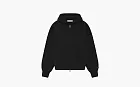 Fear of God Essentials Classic Full Zip-Up Hoodie Jet Black