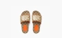 Gucci x The North Face GG Slide Orange Beige Ebony Original GG Canvas 