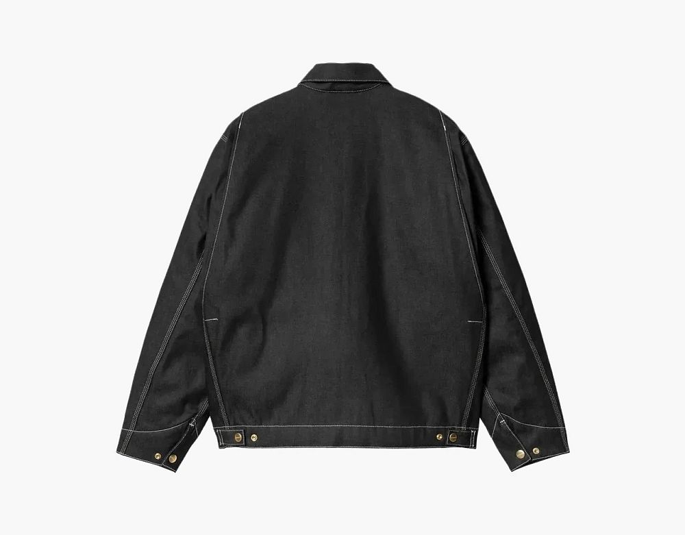 Carhartt WIP OG Detroit Jacket Black Stone Washed