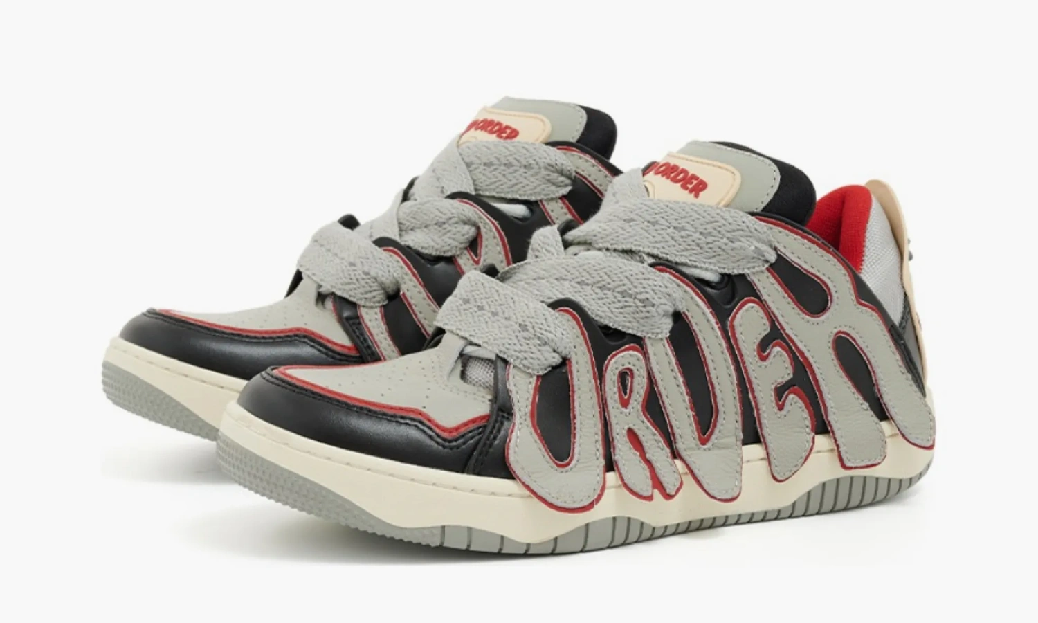 Old Order Skater 001 Grey Red 