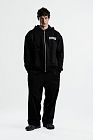 WYSION ZIP HOODIE BLACK