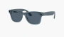 Ray-Ban Meta Wayfarer Sunglasses Jeans Blue Polar 
