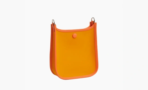 Hermes Evelyne Crossbody Bags Orange 