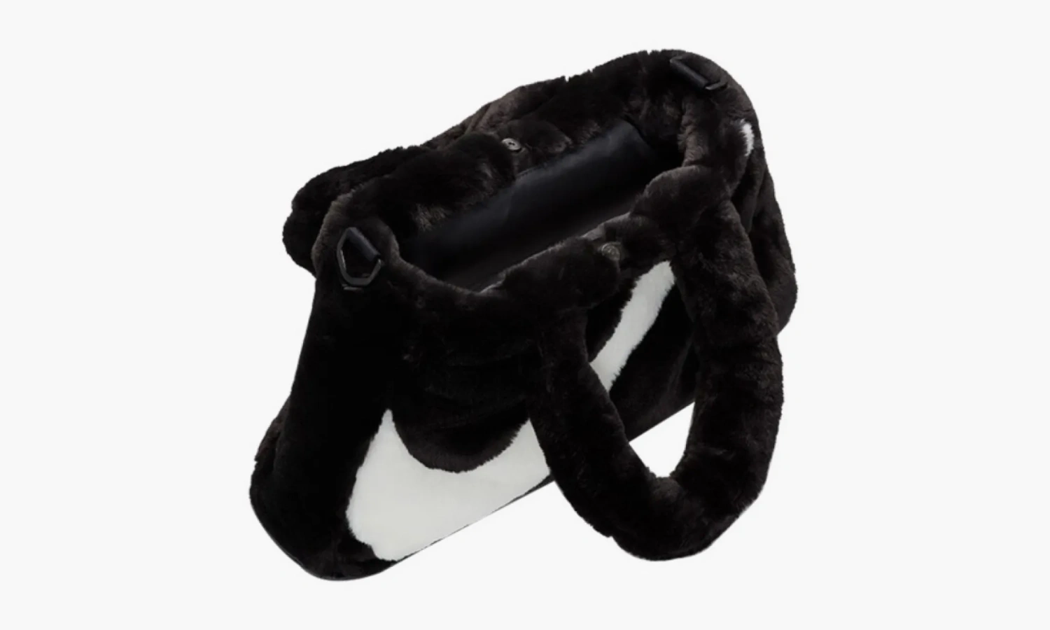 Nike Faux Fur Tote Bag Black  Nike Faux Fur Tote Bag Black