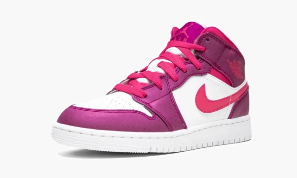 Air Jordan 1 Mid GS True Berry 