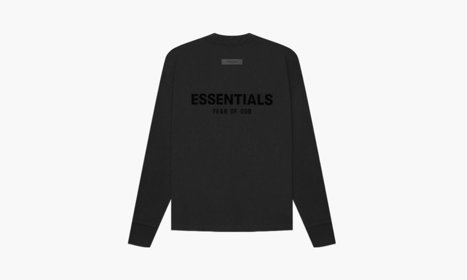 фото Fear Of God Essentials Long Sleeve Ss22 "Tee Stretch Limo" (Лонгсливы)-FOG-SS22-463