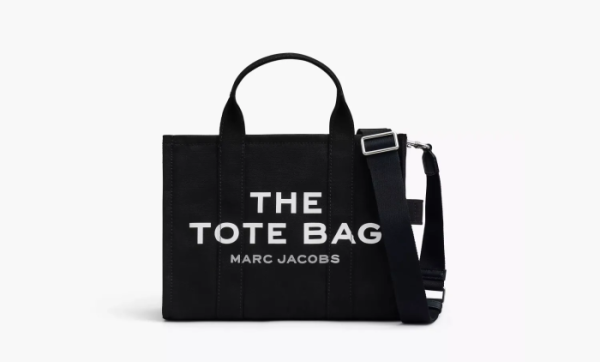 Marc Jacobs The Canvas Medium Tote Bag Black 