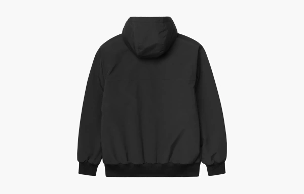 Carhartt WIP FW22 Hooded Sail Jacket - Black Logo 