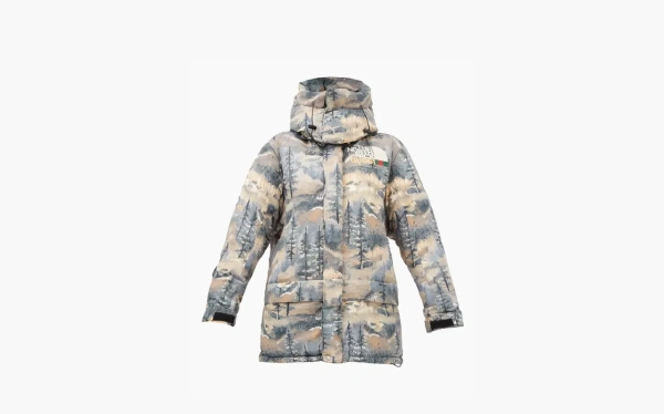 Gucci x The North Face Padded Jacket Forest Print  Gucci x The North Face Padded Jacket Forest Print