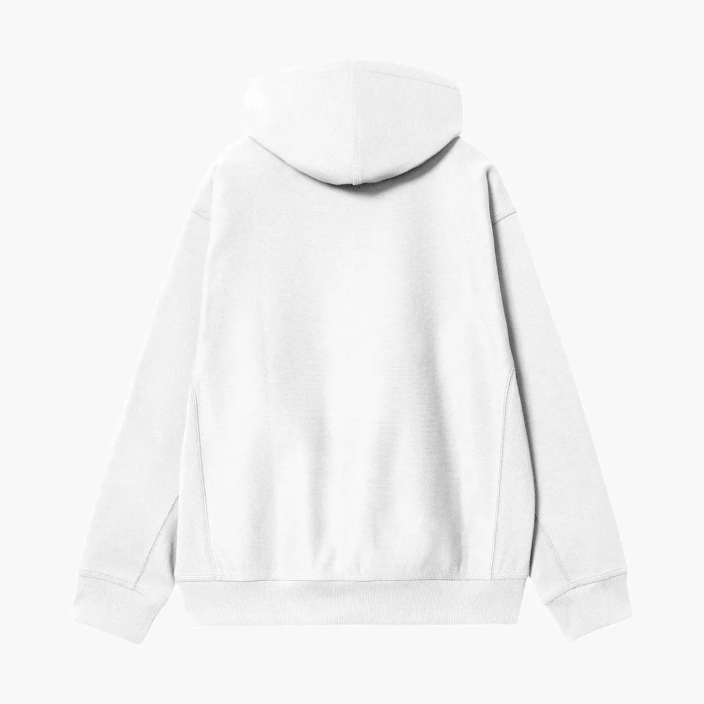 Carhartt WIP American Script Hoodie White