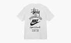 Nike X Stussy The Wide World Tribe T-shirt White