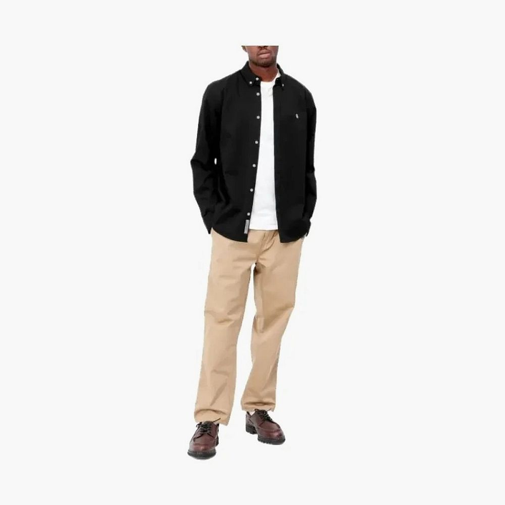 Carhartt WIP Madison Oxford Shirt Black