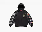 Supreme Playoffs Zip Up Hooded Sweatshirt Black