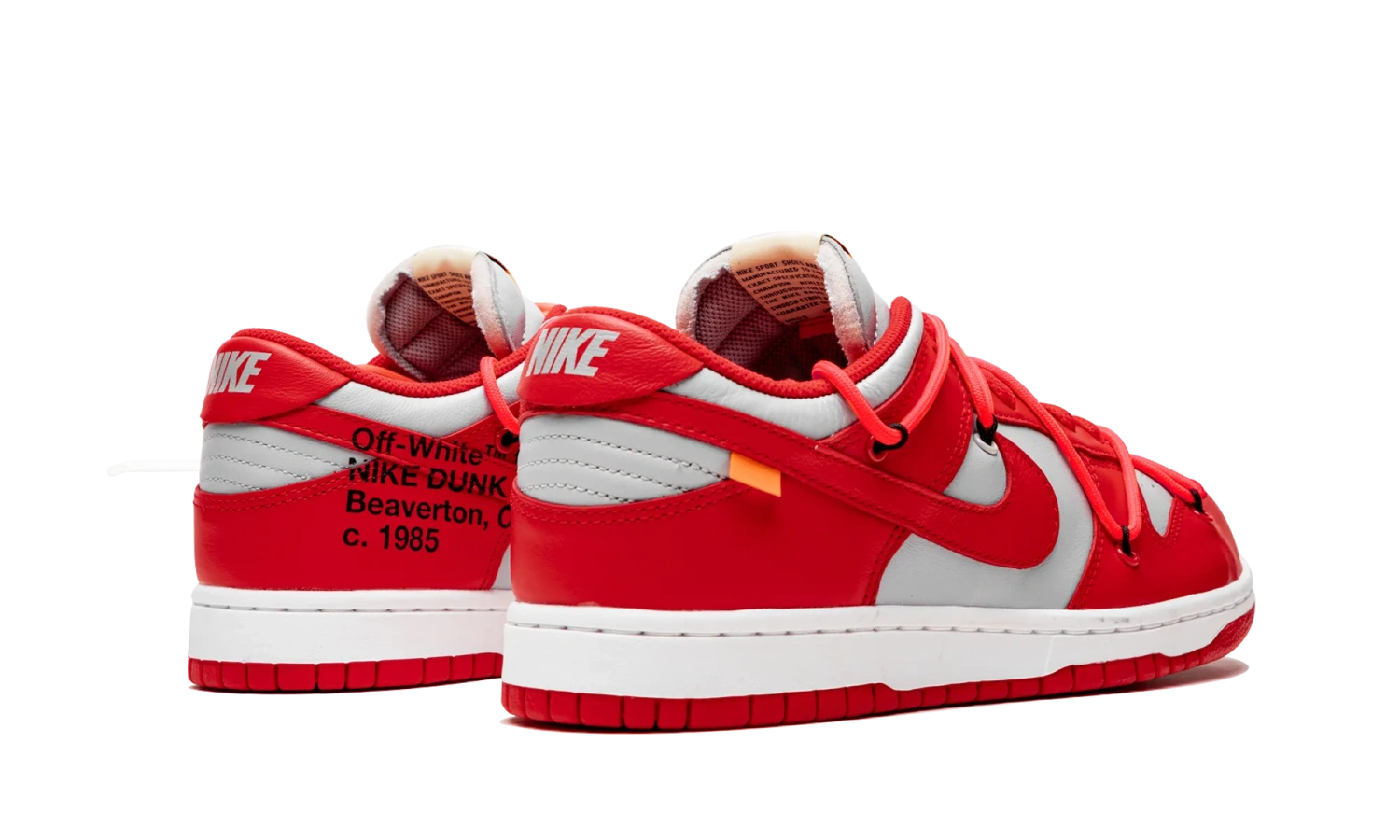 Nike Dunk Low Off-white - University Red 