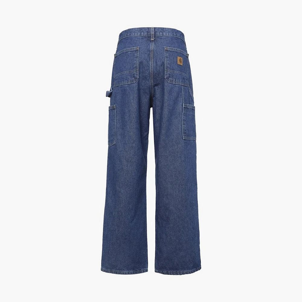 Carhartt Wide Leg Carpenter Jeans Dark Blue
