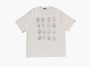 A Bathing Ape Garment Dye Logo Relaxed Fit Tee "Ivory" 
