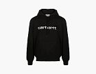Carhartt WIP Script Logo Hooded Sweatshirt Black