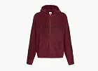 Adidas Originals Crafted Hoodie Jacket Collegiate Burgundy