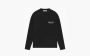 Fear of God Essentials Classic Long-Sleeve Tee Jet Black 