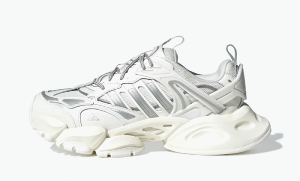 Adidas XLG Runner Deluxe Core White Silver Metallic 