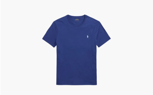 Polo Ralph Lauren Custom Slim Fit Jersey Crewneck T-Shirt Sapphire 