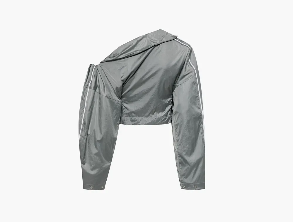 Nike x Jacquemus Short Asymmetrical Jacket Grey