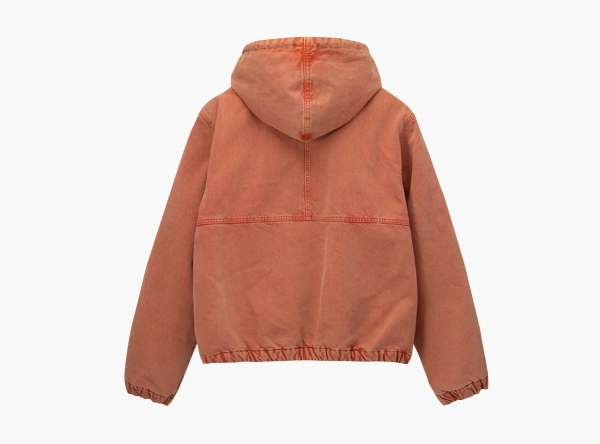 Stussy Double Dye Work Jacket Faded Red 