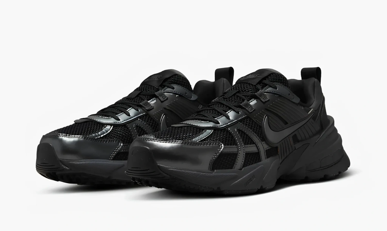 Nike V2k Run Black Dark Smoke Grey 