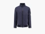 Stone Island Bomber Jacket with Logo Blue 