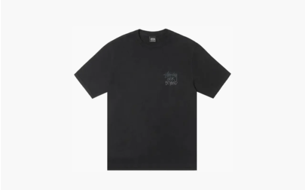 Stussy Look Beyond Tee Pigment Dyed Black 