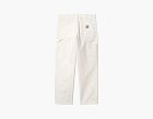 Carhartt WIP Double Knee Work Pants White