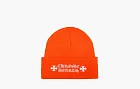 Chrome Hearts Logo Beanie Safety Orange