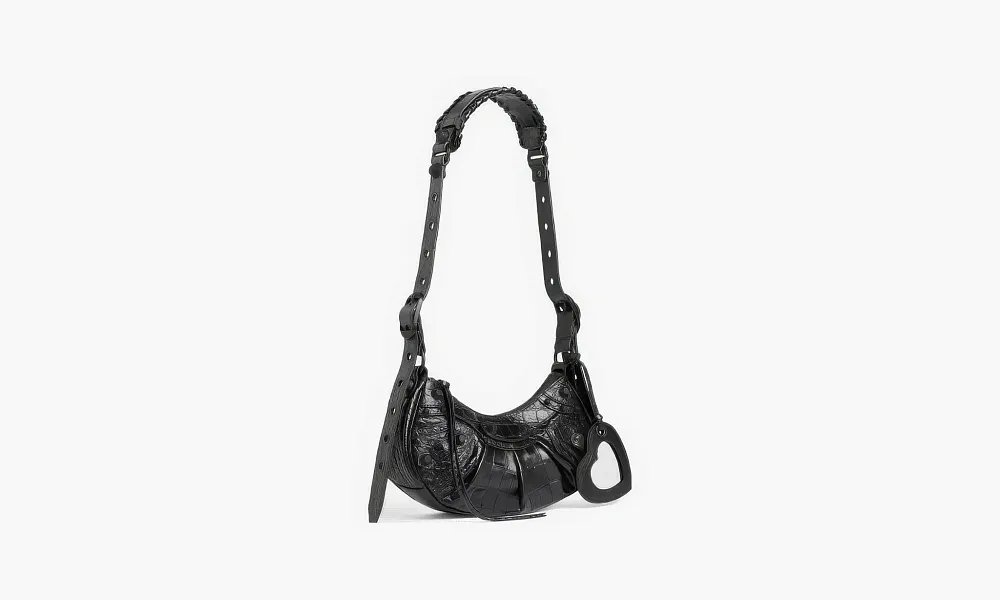 Balenciaga Le Cagole Shoulder Bag Black
