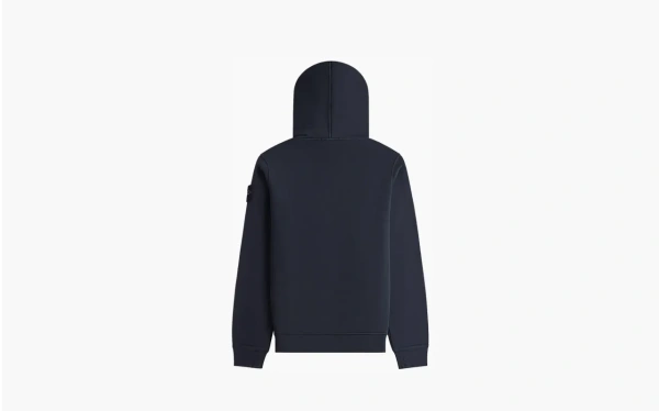 Stone Island Compass Patch Hoodie Black 