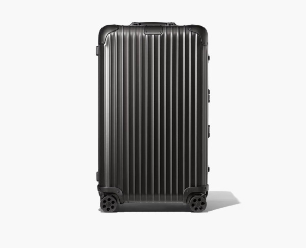 Rimowa Original Trunk Large Aluminum Suitcase Black (90 L) 