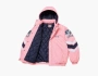 Supreme x Mitchell & Ness NCAA Hooded Stadium Jacket Pink 