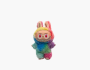 Pop Mart Labubu The Monsters Macaron Heatbeat Vinyl Face Pendant Keychain 