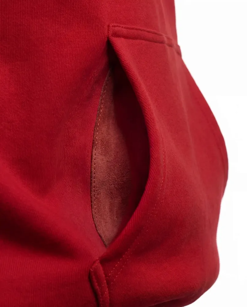 WYSION ZIP SWEATSHIRT CARMINE RED