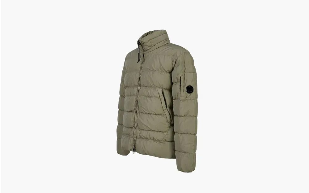 C.P. Company Eco-Chrome R Down Jacket Green
