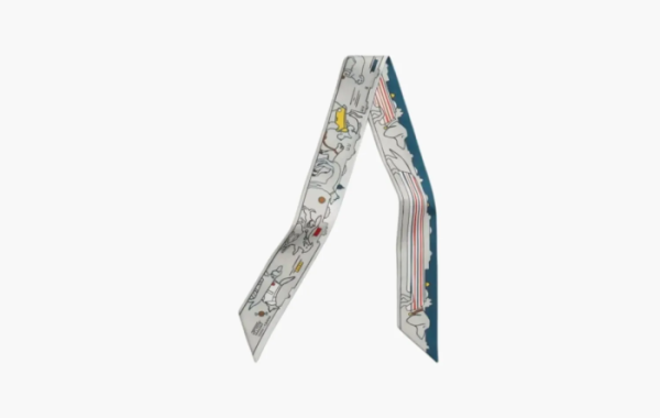 Hermes Silk Scarf Grey 