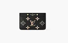 Louis Vuitton Monogram Empreinte Leather Card Holder Bicolour